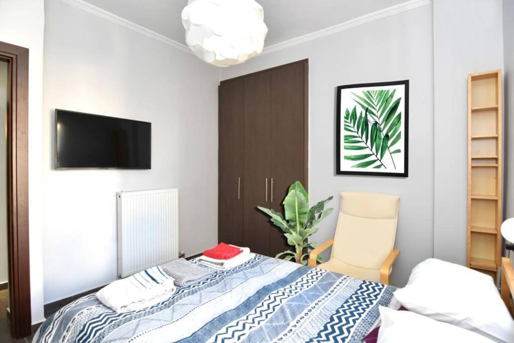 לריסה Modern Apartment In The Heart Of The City מראה חיצוני תמונה